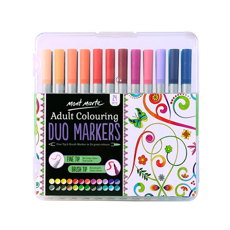 Mont Marte Adult Coloring Duo Markers